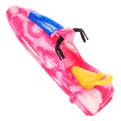 KONTONTY Strand Themen Dekorationen Puppenhaus Strandboote Strandminiaturen Puppenhaus Yachtspielzeug Miniatur Stranddekor Strandboot Ornament Boot Dekorartikel Strand Sandkasten von KONTONTY