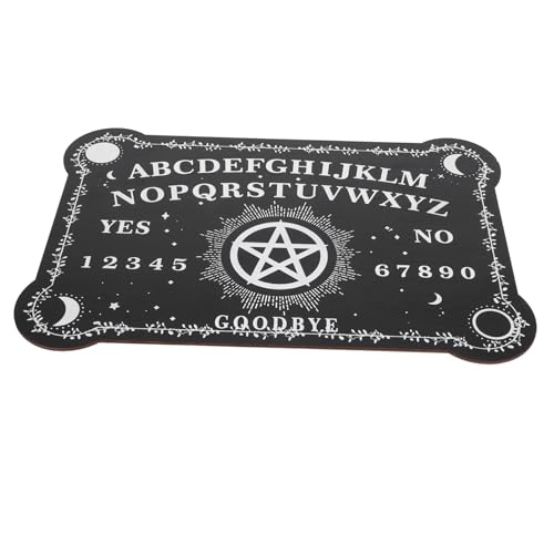 KONTONTY Wooden Divination Board Für Wiccan Altar Energetisches Pendelbrett Dekoratives Accessoire Für Zuhause Und Partys von KONTONTY
