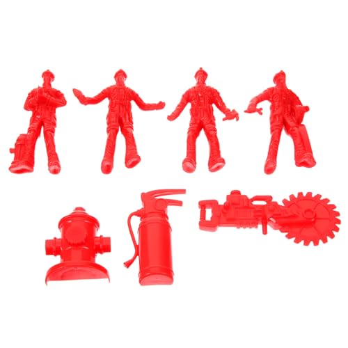 KONTONTY Teiliges Miniatur Feuerwehrmann Set Realistische Feuerwehrfiguren Geruchlos Sicher für Dekorative Miniaturmenschen für Sandtisch und Modellbau Leicht und Langlebig KONTONTY Teiliges Miniatur Feuerwehrmann Set Realistische Feuerwehrfiguren Geruchlos Sicher für Dekorative Miniaturmenschen für Sandtisch und Modellbau Leicht und Langlebig von KONTONTY