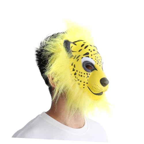 KONTONTY Tierische Maske Maskerade Halloween-maske Halloweenkostüm Kostümmasken Für Erwachsene Die Geburtstags Party Angenehmer Tragekomfort Halloween-tiermaske Spielzeug Kind Cosplay von KONTONTY