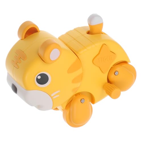 KONTONTY Tigerspielzeug zum Aufziehen Aufzieh Tierspielzeug aufziehen Tier aufziehen kinderspielzeug lustiges Aufziehspielzeug in Tierform lustiges Tiermodell Abs Yellow KONTONTY Tigerspielzeug zum Aufziehen Aufzieh Tierspielzeug aufziehen Tier aufziehen kinderspielzeug lustiges Aufziehspielzeug in Tierform lustiges Tiermodell Abs Yellow von KONTONTY