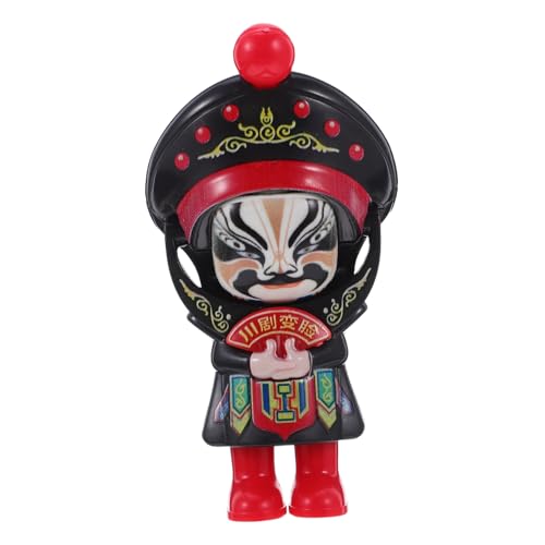 KONTONTY Traditionelle Sichuan Oper Gesicht Wechselnde Puppe Handbemalt mit Lebendigen Farben und Einfachem Gesichtswandel Kulturelles und Deko für Sammler Geburtstage und Feste KONTONTY Traditionelle Sichuan Oper Gesicht Wechselnde Puppe Handbemalt mit Lebendigen Farben und Einfachem Gesichtswandel Kulturelles und Deko für Sammler Geburtstage und Feste von KONTONTY