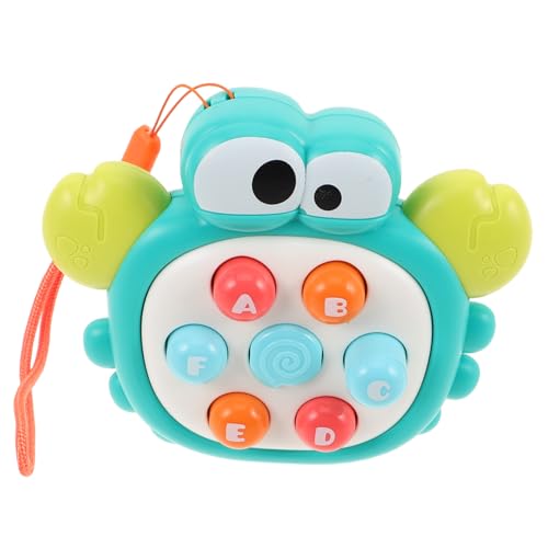 KONTONTY Tragbares Handheld Button Spiel für Frühkindliche Entwicklung Lernspielzeug für Jungen und Mädchen für Reisen und Partys Grün KONTONTY Tragbares Handheld Button Spiel für Frühkindliche Entwicklung Lernspielzeug für Jungen und Mädchen für Reisen und Partys Grün von KONTONTY