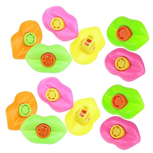 KONTONTY 12pcs Kinder Tin Whistle Spielzeug Musical Pädagogisches Kleinkinder Spielzeug Für Kinder Zufällige Farbe von KONTONTY