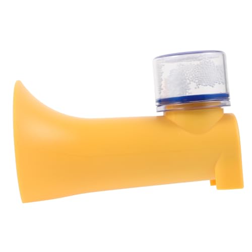 KONTONTY Trommelfellmodell Sensorisches Es Zappelt Schule Lehrhilfe Schulunterricht Übungsstütze Demonstrator des Prinzips des Menschlichen Ohrs Yellow Plastik von KONTONTY