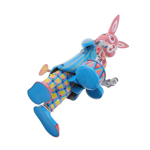 KONTONTY Vintage Eisen Schlagzeuger Roboter Uhrwerk Spielzeug Retro Für Home Cafe von KONTONTY