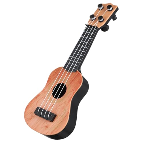 KONTONTY Kleinkind-Ukulele Musikinstrument-Modell Jungen Und Mädchen Ukulele Gitarrenspielzeug Kunststoff-ukulelen-Modell Für Mädchen Im Alter Von 4–5 Jahren von KONTONTY