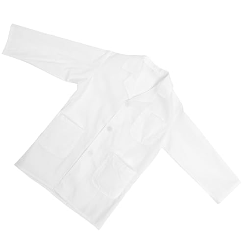 KONTONTY Unisex Laborkittel Weißer Wissenschaftler Mantel für Cosplay für Jungen und Perfektes Kostüm für Partys und Geburtstagsgeschenke KONTONTY Unisex Laborkittel Weißer Wissenschaftler Mantel für Cosplay für Jungen und Perfektes Kostüm für Partys und Geburtstagsgeschenke von KONTONTY