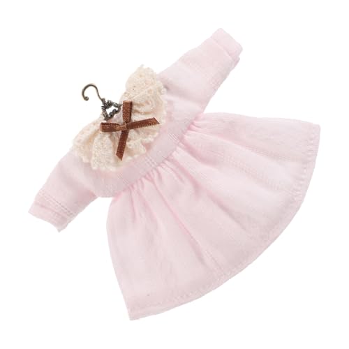 KONTONTY Vintage Puppenkleid für Puppen Prinzessinnen Outfit für Puppenhausdekoration Fotografie Requisiten mit Mini Kleiderbügel Bezauberndes Design KONTONTY Vintage Puppenkleid für Puppen Prinzessinnen Outfit für Puppenhausdekoration Fotografie Requisiten mit Mini Kleiderbügel Bezauberndes Design von KONTONTY
