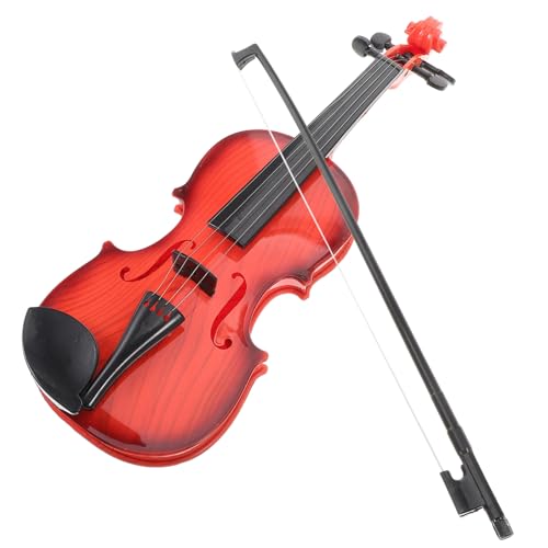 KONTONTY Violinenspielzeug Saitig Ohne Batterie Realistisches Musikinstrument Lernspielzeug Für Anfänger Musikförderung Sicher Attraktiv Für Mädchen Jungen KONTONTY Violinenspielzeug Saitig Ohne Batterie Realistisches Musikinstrument Lernspielzeug Für Anfänger Musikförderung Sicher Attraktiv Für Mädchen Jungen von KONTONTY