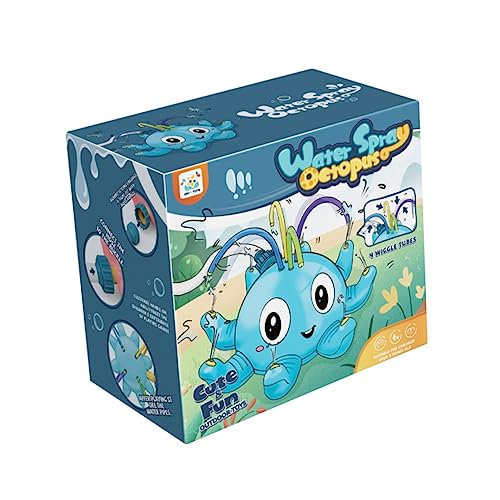 KONTONTY Wasserspielzeug wasserspritze wassersprüher für Funny Toys Sprinkler Sprühspielzeug Outdoor- Sommersprinklerspielzeug Plastik Blue KONTONTY Wasserspielzeug wasserspritze wassersprüher für Funny Toys Sprinkler Sprühspielzeug Outdoor- Sommersprinklerspielzeug Plastik Blue von KONTONTY