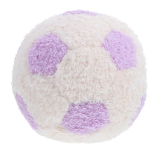 KONTONTY Weicher Fußball Plüsch Pillow Süßer Fußball Ausgestopft Spielzeug Heimatkoration Simulation Fußballplüschspielzeug Flauschige Bälle Ausgestopft Spielzeug Fußballwurf Kissen Kissen von KONTONTY