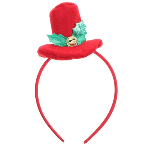 KONTONTY Weihnachtlicher Haarreif Stirnband Glänzend Kreatives Design Erwachsene Festliche Kopfbedeckung für Weihnachtsfeier KONTONTY Weihnachtlicher Haarreif Stirnband Glänzend Kreatives Design Erwachsene Festliche Kopfbedeckung für Weihnachtsfeier von KONTONTY