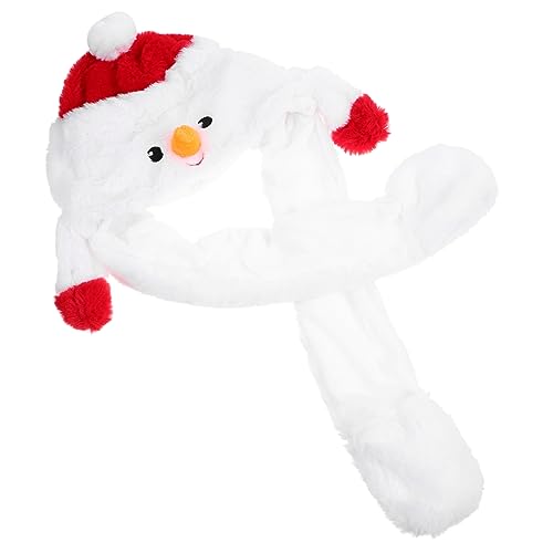 KONTONTY Weihnachtlicher Rentierhut mit Beweglichen Ohren Weicher Wintermütze für Erwachsene Kuscheliger Weihnachts Partyhut Dekoratives Cosplay Accessoire für Festliche Herbst und KONTONTY Weihnachtlicher Rentierhut mit Beweglichen Ohren Weicher Wintermütze für Erwachsene Kuscheliger Weihnachts Partyhut Dekoratives Cosplay Accessoire für Festliche Herbst und von KONTONTY