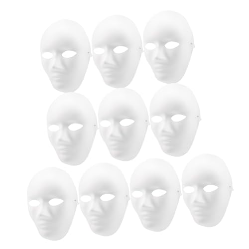 KONTONTY Halloween Deko Diy Masquerade Masken Weiße Unbemalte Papiertütenmasken Für Änner Ideal Zum Malen Karneval Halloween Cosplay Und Partys Papiermasken Zum Bemalen KONTONTY Halloween Deko Diy Masquerade Masken Weiße Unbemalte Papiertütenmasken Für Änner Ideal Zum Malen Karneval Halloween Cosplay Und Partys Papiermasken Zum Bemalen von KONTONTY