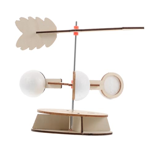 KONTONTY Windfahne Outdoor Wetterspielzeug für Wissenschaftliche Experimente für zusammenbauen Wetterwissenschaften für Windrichtung hölzern KONTONTY Windfahne Outdoor Wetterspielzeug für Wissenschaftliche Experimente für zusammenbauen Wetterwissenschaften für Windrichtung hölzern von KONTONTY