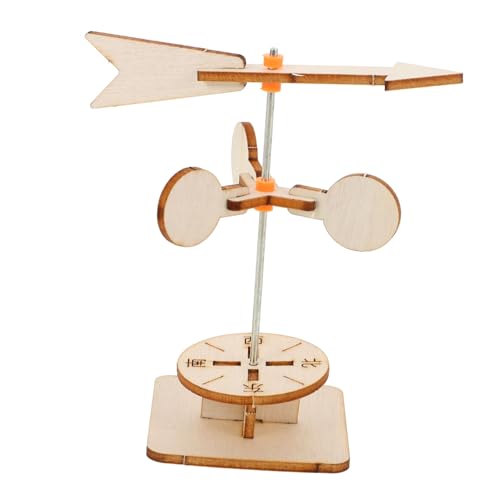 KONTONTY Wissenschaftliche Experimentierprojekte Für DIY Montagespielzeug Windfahne Montagespielzeug Windfahne Wissenschafts Experimentierset Montagespielzeug Pädagogisches von KONTONTY
