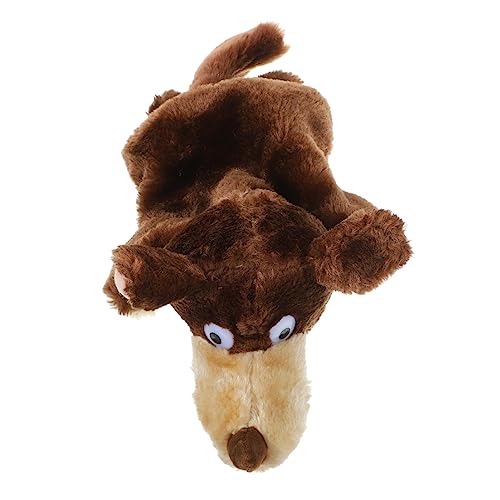 KONTONTY Wolf Handpuppe aus Plüsch Interaktive Tierhandpuppe für Geschichten Erzählen Rollenspiele und Vorschulerziehung Hochwertiges Sicheres Material für Erwachsene für Kindergarten und KONTONTY Wolf Handpuppe aus Plüsch Interaktive Tierhandpuppe für Geschichten Erzählen Rollenspiele und Vorschulerziehung Hochwertiges Sicheres Material für Erwachsene für Kindergarten und von KONTONTY