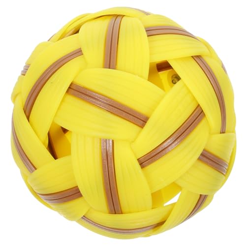KONTONTY Woven Football Toy für Vintage Kunststoff Outdoor Soccer Modell Robustes und Langlebiges Design Spiele im Freien für Familienaktivitäten und Geschicklichkeitstraining KONTONTY Woven Football Toy für Vintage Kunststoff Outdoor Soccer Modell Robustes und Langlebiges Design Spiele im Freien für Familienaktivitäten und Geschicklichkeitstraining von KONTONTY