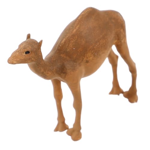 KONTONTY Wüstenkamelmodell Wüstentierfiguren Kamelstatuen Wüstentiere Wüstenspielzeug Ausgestopftes Kamel Kamelpuppen Kamelspielzeug Miniatur-tierfiguren Harz Light Brown KONTONTY Wüstenkamelmodell Wüstentierfiguren Kamelstatuen Wüstentiere Wüstenspielzeug Ausgestopftes Kamel Kamelpuppen Kamelspielzeug Miniatur-tierfiguren Harz Light Brown von KONTONTY