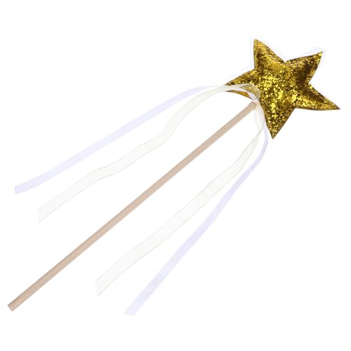 KONTONTY Zauberstab Requisiten Zauberstäbe Feenkostüme Für Party Sternenfee-Sticks Schleife Led Glänzender Feenstab Entzückender Zauberstab Neuheit Feenstab Sternenstab Stoff KONTONTY Zauberstab Requisiten Zauberstäbe Feenkostüme Für Party Sternenfee-Sticks Schleife Led Glänzender Feenstab Entzückender Zauberstab Neuheit Feenstab Sternenstab Stoff von KONTONTY