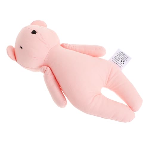 KONTONTY ausgestopftes Tierspielzeug Kuscheltier klein für Trösterpuppe Puppe Weiches Plüschspielzeug Babyspielzeug Baumwolle Beige KONTONTY ausgestopftes Tierspielzeug Kuscheltier klein für Trösterpuppe Puppe Weiches Plüschspielzeug Babyspielzeug Baumwolle Beige von KONTONTY