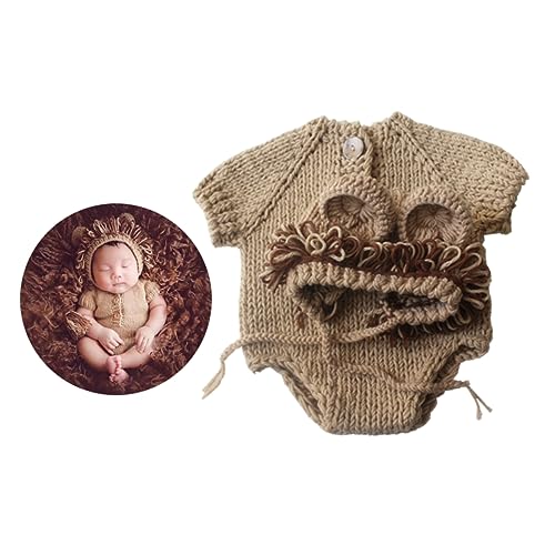KONTONTY foto kleidung Babykostüme klein Neugeborene Kleidung Pullover erste Requisiten für die Neugeborenenfotografie Neugeborenes Babykostüm Babyfotografie Kostüm -Outfits von KONTONTY
