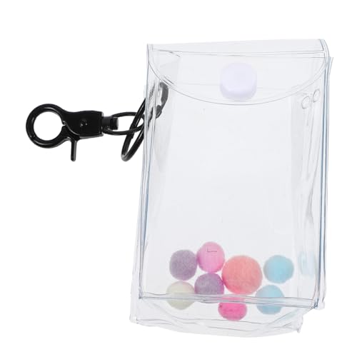 KONTONTY Durchsichtige Figurenpräsentationstasche Mini Puppentasche Transparente Aufbewahrungsbox Kleine Figurenbeutel KONTONTY Durchsichtige Figurenpräsentationstasche Mini Puppentasche Transparente Aufbewahrungsbox Kleine Figurenbeutel von KONTONTY