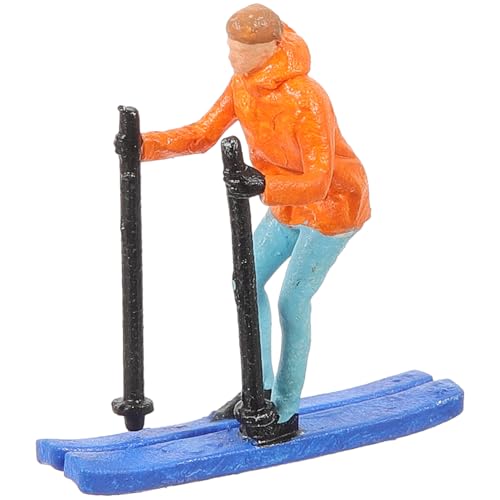 KONTONTY Realistische Landschaft Ski Fahrende Dame Modell 1:64 Maßstab Menschliche Figur Für Dekorative KONTONTY Realistische Landschaft Ski Fahrende Dame Modell 1:64 Maßstab Menschliche Figur Für Dekorative von KONTONTY