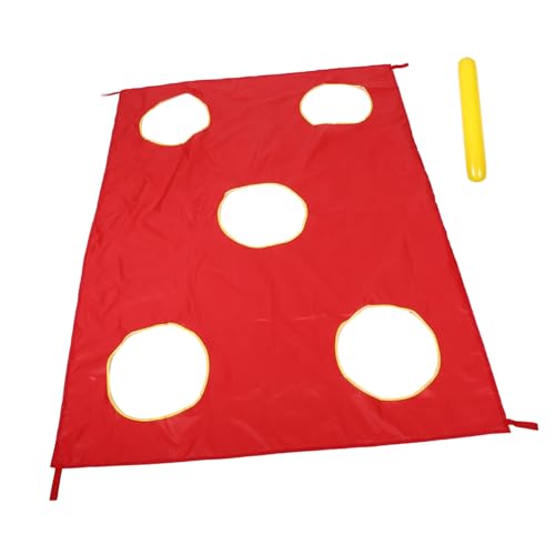 KONTONTY -regenbogenschirm Fallschirmspielzeug Für Spiele Im Freien Gymnastikspiel Fallschirmspringer Für Fallschirmzelt Fallschirm Rot Stoff KONTONTY -regenbogenschirm Fallschirmspielzeug Für Spiele Im Freien Gymnastikspiel Fallschirmspringer Für Fallschirmzelt Fallschirm Rot Stoff von KONTONTY