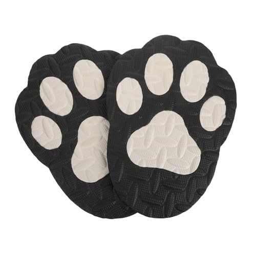 KONTONTY wasserdichte Fursuit Schuhsohlen rutschfeste Flauschige Pfotenpads aus PVC Bequeme Fußsohlen für DIY Tierkostüm Cosplay Zubehör KONTONTY wasserdichte Fursuit Schuhsohlen rutschfeste Flauschige Pfotenpads aus PVC Bequeme Fußsohlen für DIY Tierkostüm Cosplay Zubehör von KONTONTY