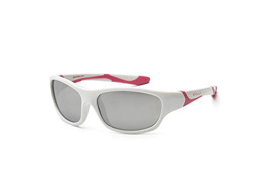 KOOLSUN - Sport - Kinder Sonnebrille - Weiß Kabarett - 3-8 Jahre - UV400 - Kategorie 3 KOOLSUN - Sport - Kinder Sonnebrille - Weiß Kabarett - 3-8 Jahre - UV400 - Kategorie 3 von KOOLSUN