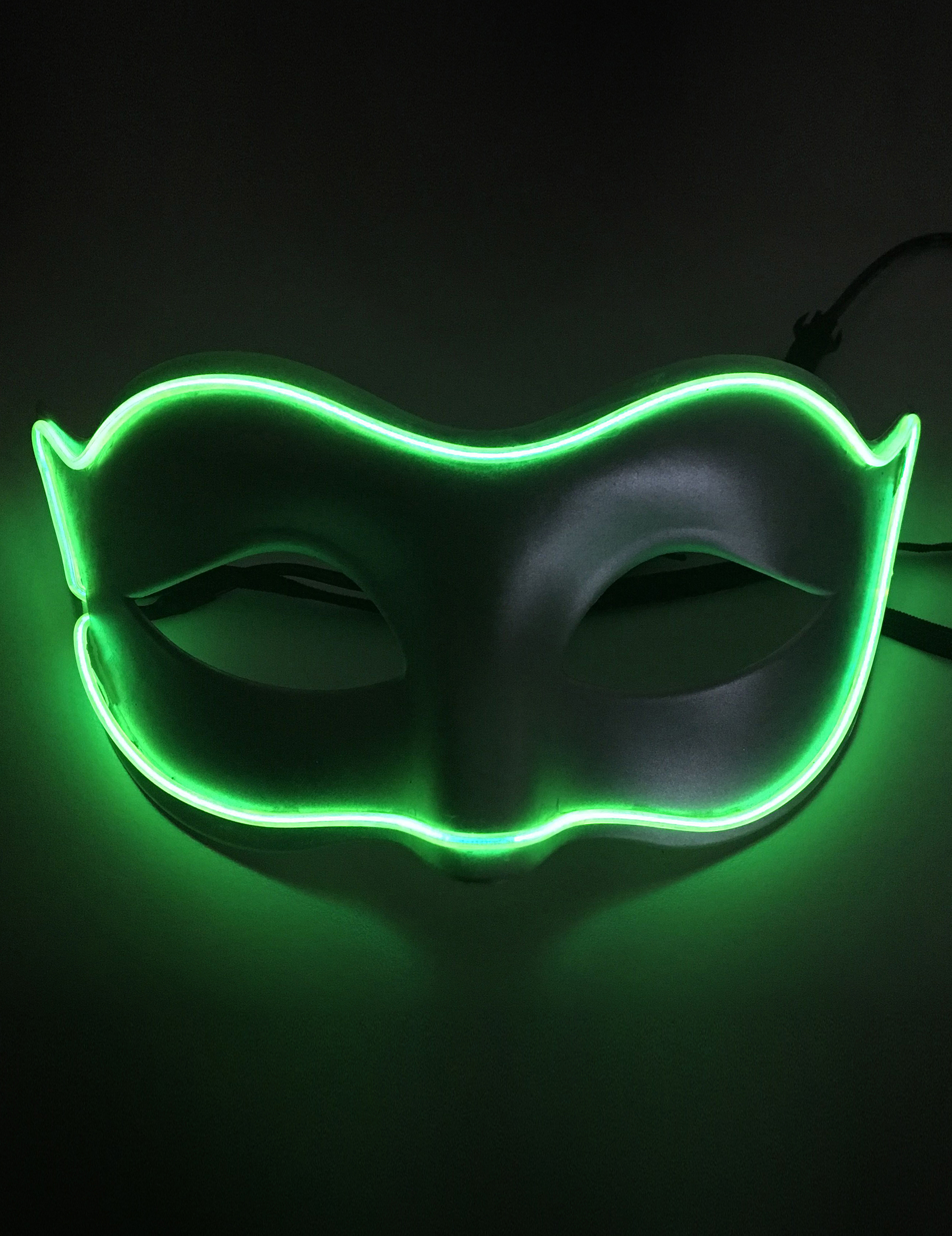 Leuchtende LED-Augenmaske für Erwachsene grün Leuchtende LED-Augenmaske für Erwachsene grün von GOODMARK