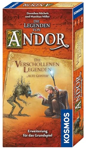 KOSMOS 690908 Die Legenden von Andor - Die verschollenen Legenden Alte Geister, Erweiterung für das Grundspiel Die Legenden von Andor, ab 10 Jahren, Fantasy-Brettspiel von Kosmos