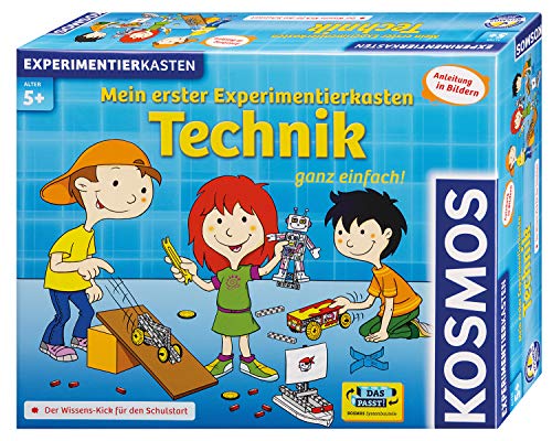 KOSMOS 602291 Mein erster Experimentierkasten Technik - ganz einfach, Spielerische Experimente für kleine Forscher, Experimentierkasten für Kinder ab 5-8 Jahre KOSMOS 602291 Mein erster Experimentierkasten Technik - ganz einfach, Spielerische Experimente für kleine Forscher, Experimentierkasten für Kinder ab 5-8 Jahre von KOSMOS