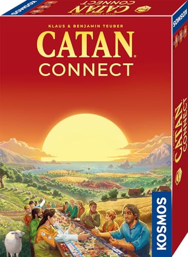 KOSMOS 683290 Catan Connect, Catan Big Game für 4-6 Personen, mit Mehreren Connect-Spielen für beliebig große Spielrunden, EIN eigenständiges Spiel aus der Catan-Welt KOSMOS 683290 Catan Connect, Catan Big Game für 4-6 Personen, mit Mehreren Connect-Spielen für beliebig große Spielrunden, EIN eigenständiges Spiel aus der Catan-Welt von KOSMOS