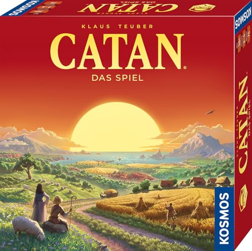 KOSMOS 684655 Catan - Das Spiel, Basisspiel Siedler von Catan, Strategiespiel für 3-4 Personen ab 10 Jahren, Brettspiel-Klassiker, Familienspiel, Gesellschaftsspiel KOSMOS 684655 Catan - Das Spiel, Basisspiel Siedler von Catan, Strategiespiel für 3-4 Personen ab 10 Jahren, Brettspiel-Klassiker, Familienspiel, Gesellschaftsspiel von KOSMOS
