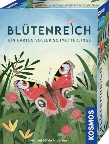 KOSMOS 6848907 Blütenreich - EIN Garten voller Schmetterlinge, Kartenspiel für die Familie ab 10 Jahre für 2-5 Personen, KOSMOS 6848907 Blütenreich - EIN Garten voller Schmetterlinge, Kartenspiel für die Familie ab 10 Jahre für 2-5 Personen, von KOSMOS