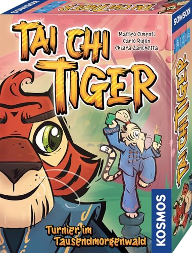 KOSMOS 685102 Tai Chi Tiger, Kartenspiel für 2-5 Personen ab 10 Jahre, Spürt das Chi, zückt die Karten von KOSMOS