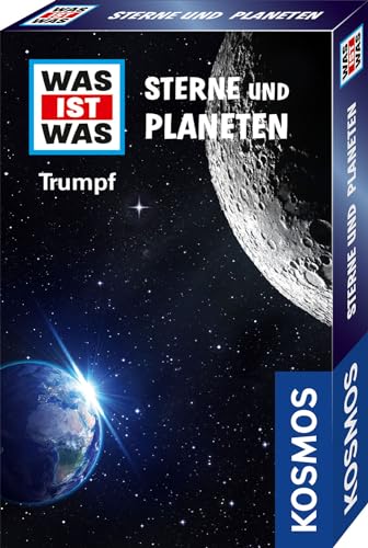 KOSMOS 741891 was IST was Trumpf Sterne und Planeten, Weltraum Quartett für Kinder ab 8 Jahre, Trumpf Kartenspiel, Quizspiel perfekt als kleines Geschenk oder Mitgebsel KOSMOS 741891 was IST was Trumpf Sterne und Planeten, Weltraum Quartett für Kinder ab 8 Jahre, Trumpf Kartenspiel, Quizspiel perfekt als kleines Geschenk oder Mitgebsel von KOSMOS