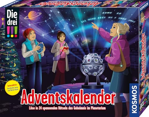 KOSMOS Die DREI !!! Adventskalender 2025 von KOSMOS