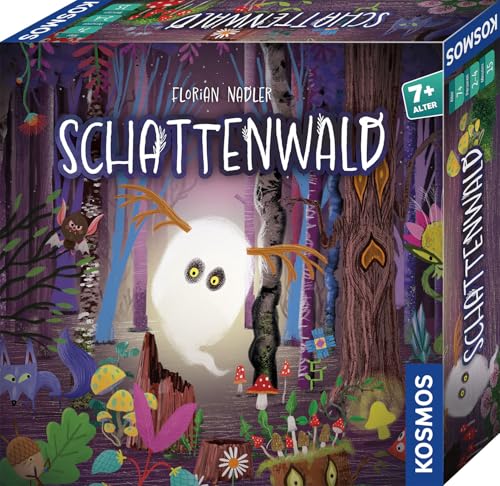 KOSMOS 685027 Schattenwald, Kooperatives Kinderspiel für 2-4 Kinder ab 7 Jahren, Brettspiel für Kinder, Mit tollem 3D-Material, In 18 Kapiteln mit ca. 15 Minunten Spielzeit KOSMOS 685027 Schattenwald, Kooperatives Kinderspiel für 2-4 Kinder ab 7 Jahren, Brettspiel für Kinder, Mit tollem 3D-Material, In 18 Kapiteln mit ca. 15 Minunten Spielzeit von KOSMOS