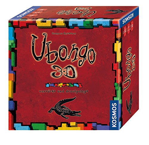 Kosmos 6908470 690847 Ubongo 3D Brettspiel, White von KOSMOS