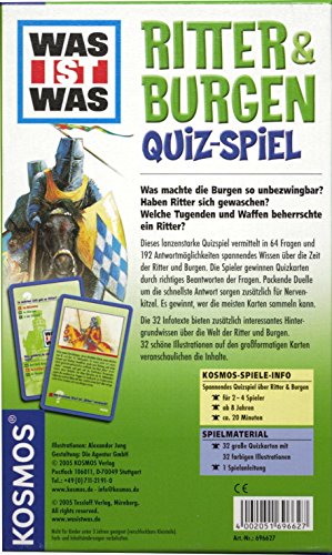 Kosmos - WAS IST WAS? Ritter & Burgen. Quizspiel von KOSMOS