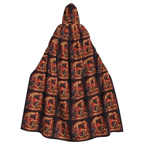 G Unisex Erwachsene Kapuzenumhang Ritter Kostüm Schwarze Tunika Umhang Mittelalter Robe Halloween Zauberer Cosplay Hexe G Unisex Erwachsene Kapuzenumhang Ritter Kostüm Schwarze Tunika Umhang Mittelalter Robe Halloween Zauberer Cosplay Hexe von KOUUIP