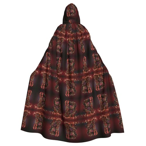 KOUUIP B-Print Kapuzenumhang für Erwachsene, Halloween, Weihnachten, Hexenumhang, Robe, Kostüm, Partyzubehör, Cope KOUUIP B-Print Kapuzenumhang für Erwachsene, Halloween, Weihnachten, Hexenumhang, Robe, Kostüm, Partyzubehör, Cope von KOUUIP