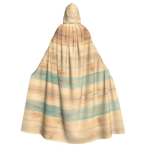 KOUUIP Erwachsenenkostüm, Holzdruck, Kapuzenumhang, Halloween, Weihnachten, Hexenkostüm, Kleid, Partyzubehör KOUUIP Erwachsenenkostüm, Holzdruck, Kapuzenumhang, Halloween, Weihnachten, Hexenkostüm, Kleid, Partyzubehör von KOUUIP