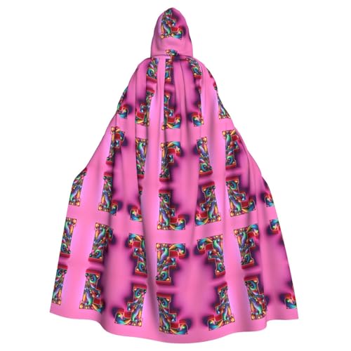 KOUUIP Hexenumhang mit F-Druck, Halloween, Weihnachten, Party-Kostüm KOUUIP Hexenumhang mit F-Druck, Halloween, Weihnachten, Party-Kostüm von KOUUIP