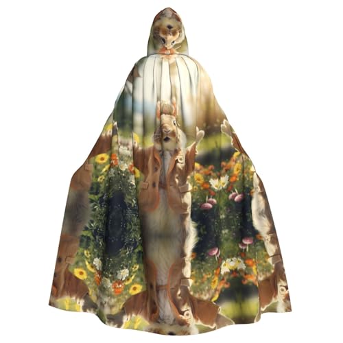 KOUUIP Kapuzenumhang für Erwachsene, Osterhase, Hexe, Umhang, Halloween, Weihnachtsfeier KOUUIP Kapuzenumhang für Erwachsene, Osterhase, Hexe, Umhang, Halloween, Weihnachtsfeier von KOUUIP