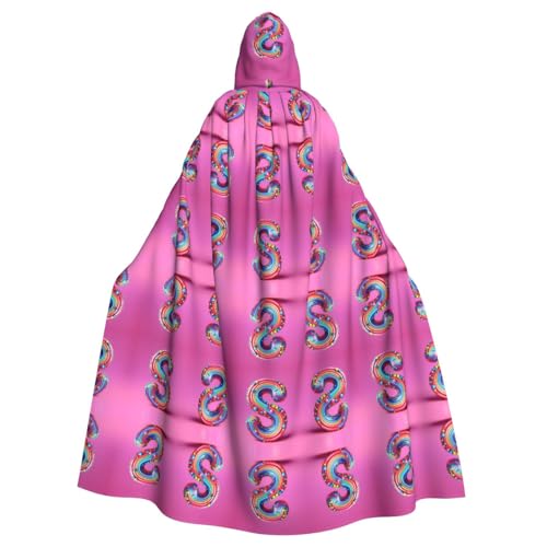 KOUUIP Kapuzenumhang mit S-Aufdruck für Erwachsene, Halloween, Weihnachten, Hexenumhang, Robe, Kostüm, Partyzubehör, Cope KOUUIP Kapuzenumhang mit S-Aufdruck für Erwachsene, Halloween, Weihnachten, Hexenumhang, Robe, Kostüm, Partyzubehör, Cope von KOUUIP